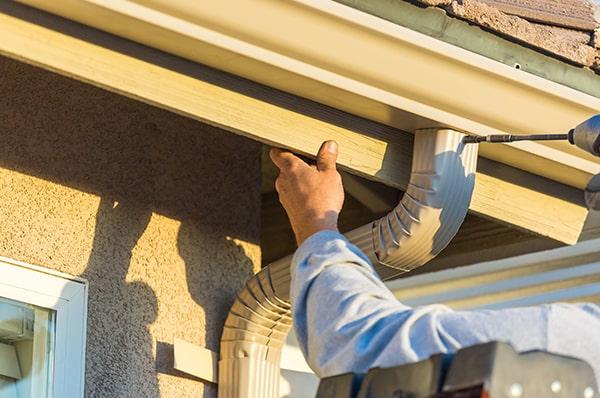 we offer a variety of gutter styles and colors for installation to match your home's aesthetic